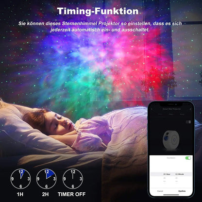 Tuya WiFi Smart Aurora Galaxy Star Projector Night Light